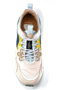 Yamano 3 Camoscio Rosa Nylon Azzurro Bianco Giallo