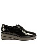 Palomitas Black Patent Leather Grey Gum Outsole