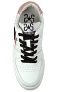 2SD Queen Low White Leather Pink Black Glitter