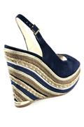 Paloma Barcelo Blue Navy Suede