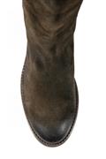 Boots Brown Wood Aged Suede