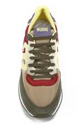 Master Red Camel Nylon Grey Suede Yellow Leather