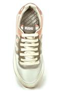 Master Pearl Grey Pink Nylon Leather Grey Suede