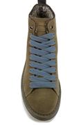 P01 Stone Brown Suede Azure Laces