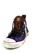 Vintage Sneakers Python Brown Purple