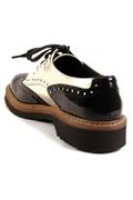 Shoes Patent Leather Black Cream