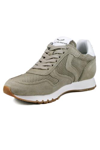 Julia Beige Perforated Suede
