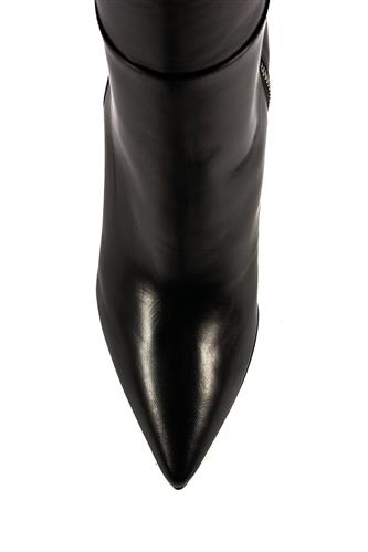 High Boots Black Nappa Leather