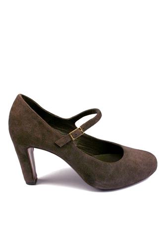 Shoes Dark Brown Oiled Suede, ADRIANO AGOSTINI