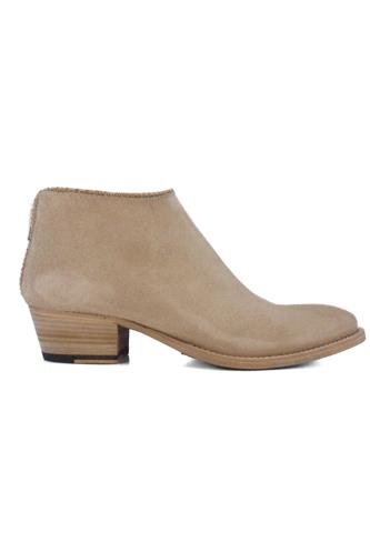 PANTANETTILow Boots Sand Aged Suede