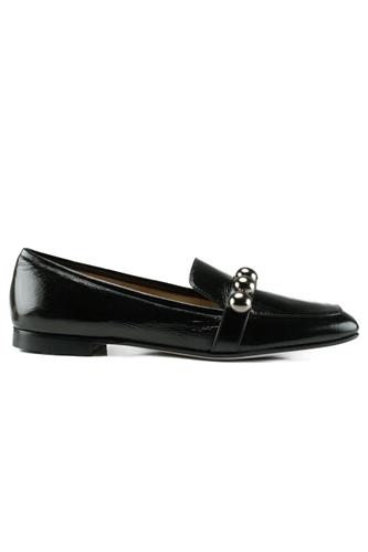 PROSPERINEShoes Black Naplak Fashion Studs