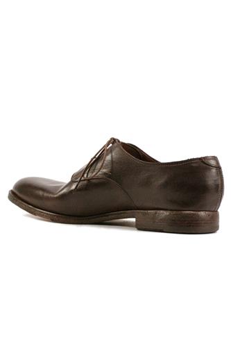 Lace-Up Brown Buffalo Leather