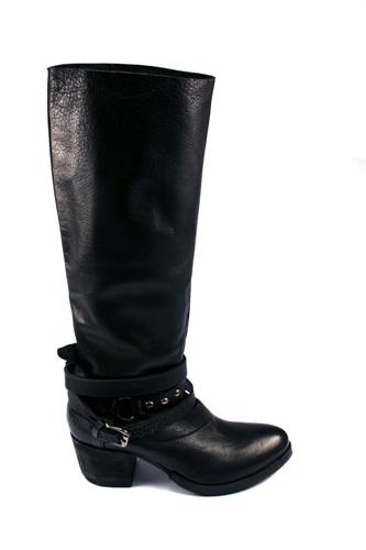 STRATEGIABoots Black Leather