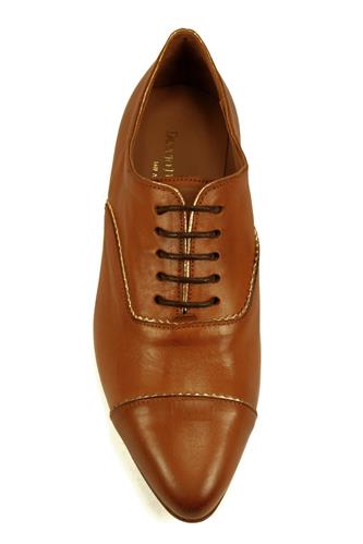Lace Up Woman Shoes Kanpur Leather