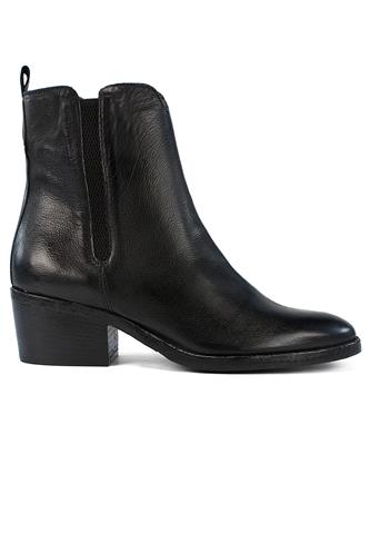 Frida Black Leather Double Elastic Band, DUCCIO DEL DUCA