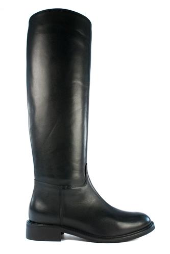 Crust Black Leather Lateral Zip, JULIE DEE