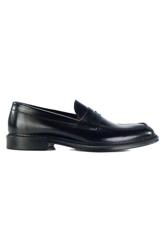 Moccasin Rois Black Leather