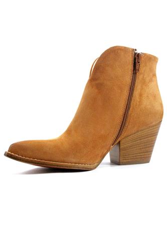 Texan Boot Leather Suede