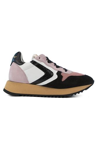 Magic Heritage Viper Black White Suede Leather Pink Cordura, VALSPORT